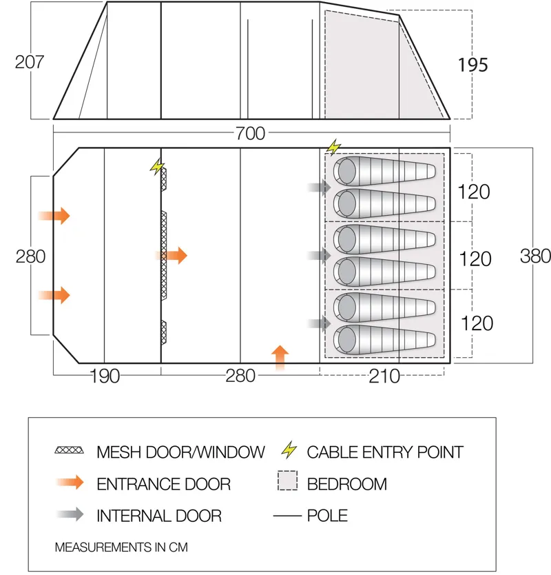 Vango Stargrove II 600XL Tent - 2022 Model-4